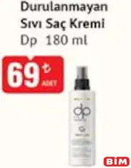 DP DURULANMAYAN SIVI SAÇ KREMİ 180 ML indirimli fiyat DP DURULANMAYAN SIVI SAÇ KREMİ 180 ML fiyat ve kampanya bilgisi
